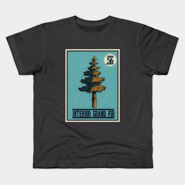 No.56 Interior Grand Fir Kids T-Shirt by theBenCorlett